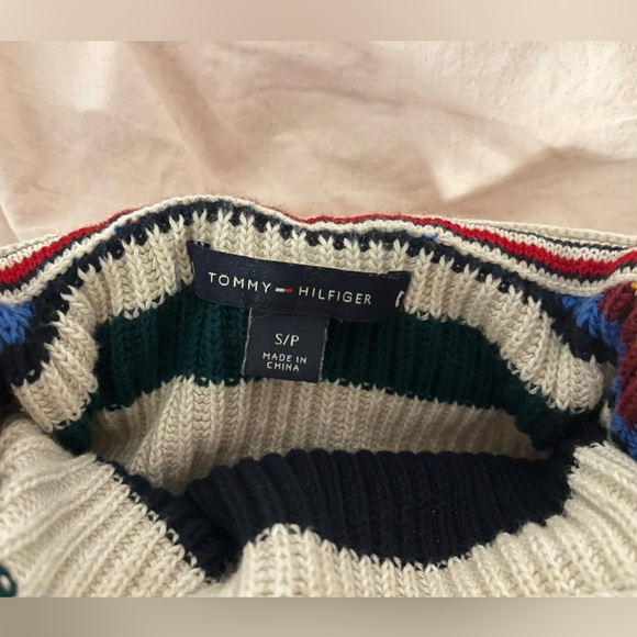 Vintage Tommy Hilfiger Striped Turtleneck Sweater - Picture 3 of 3